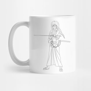 the samurai x the rurouni kenshin himura Mug